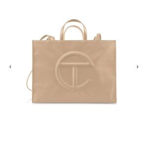 Telfar Beige Shopping Bag